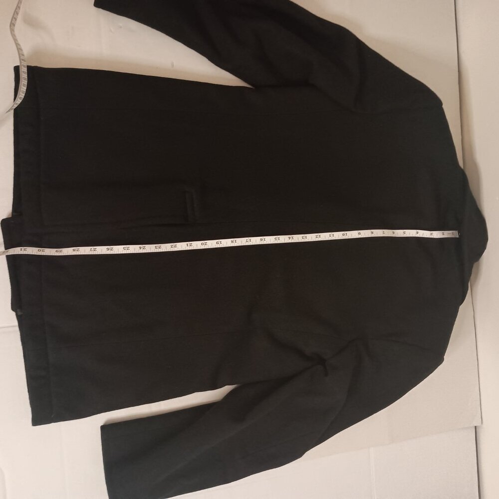Peacoat Black Wool Double Breasted DLA Quarterdeck Enlisted  Men’s Size 38R EUC - Picture 14 of 16
